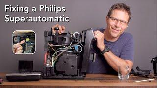 No Coffee? Troubleshooting a Philips Superautomatic (Nozzle Leak)