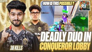 @JONATHANGAMINGYT + @LoLzZzGaming DEADLY DUO 38 Kills in INTENSE CONQUEROR LOBBY