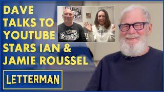 Dave Interviews Custom Car Builders Ian & Jamie Roussel | David Letterman