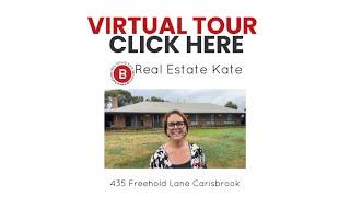 Real Estate Kate - 435 Freehold lane Carisbrook - Virtual Tour