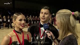 Tanz-WM: Patricija und Alexandru Ionel im Sieger-Interview