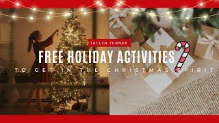 20 FREE Christmas Activities to get into the Holiday Spirit!