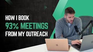 How I book 93% meetings from my outreach | Sales in 2025 | From content to clients