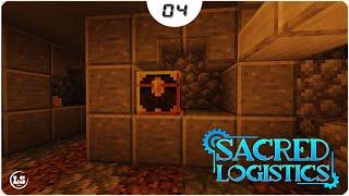 Minecraft 1.19.2 Sacred Logistics - #04 На поиски артефактов