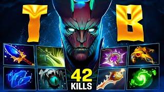 42 Kills Terrorblade Destroying Enemy Team Tier 30 Immortal Rank | Dota 2 Gameplay