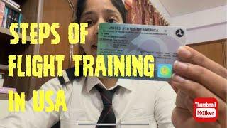 FLIGHT TRAINING EXPERIENCE IN FLORIDA USA Step to step process (exams and hours Breakup)