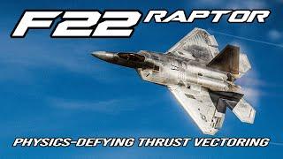 F-22 Raptor Defies Physics – Thrust Vectoring in Action