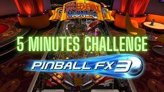 Pinball Fx3 :: Medieval Maddness Williams :: 5 Minutes Challenge Completed【 Shorts 】