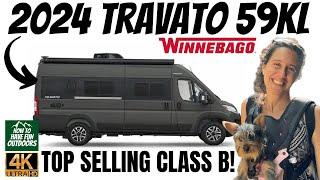 2024 Winnebago Travato 59KL Class B RV Walkthrough in 4K #classb #campervan #rving