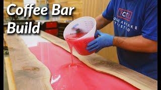 Building Our Epoxy Coffee Bar Buffet