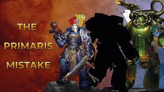 40K Lore - The Primaris Mistake - The Missing Link of Astartes Evolution