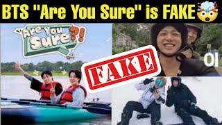 OMG! BTS Are You Sure is FAKE  BTS Are Fake  BTS Jikook Latest Show is Fake  #bts #jikook #jk #v