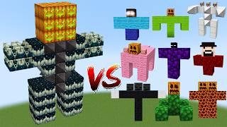 MUTANT WARDEN vs All New Minecraft Bosses - Battle Minecraft Mobs