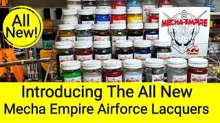 Testing The All New Mecha Empire Airforce Lacquer Paints