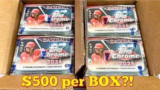 $500 FOR 12 CARDS?!  2024 CHROME BREAKER’S DELIGHT BOXES!