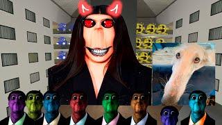 ROSALIA AND OBUNGA BIG BOSS VS Too Much Ultimate Nextbots (part45) in Garry's Mod!!