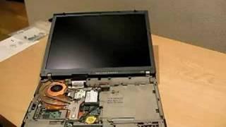 ThinkPad CPU Upgrade (T2600 to T7600) & Fan Replacement (CPU とファンの交換作業)