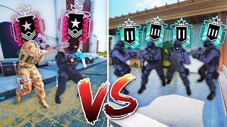 Can 2 Champions Beat 4 Plats In Rainbow Six Siege?