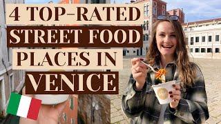 TOP 4 STREET FOODS IN VENICE  (ON A BUDGET! )