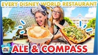 Eating EVERYTHING In Disney World CHALLENGE -- Ale & Compass Review