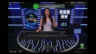 Quantum Blackjack Plus Live Casino Game by Playtech