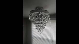 Installing RV Chandelier