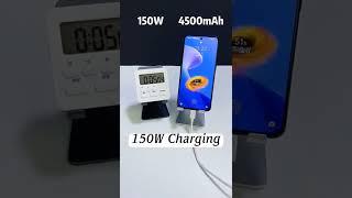 150w fast charger - 4500 mAh battery - The Tech 360