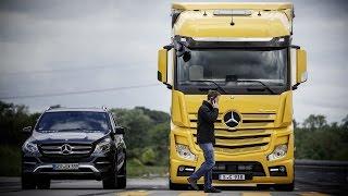 Mercedes-Benz Actros - Active Brake Assist 4 and Sideguard Assist (2016)