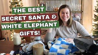 SECRET SANTA GIFT IDEAS & WHITE ELEPHANT GIFT IDEAS!