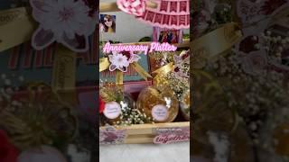  Anniversary Platter  #ytshorts #trendingshorts #shortsfeed #viralshort #celebration #cake