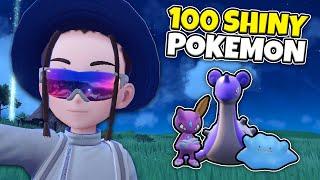 I'm Shiny Hunting 100 Shiny Pokemon LIVE | Pokemon Scarlet & Violet