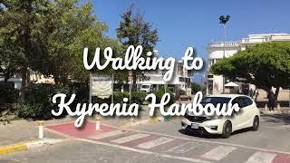 Walking to Kyrenia Harbour