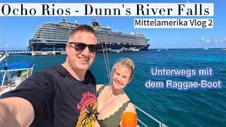 Mittelamerika | MS 1 | Vlog 2 | Ocho Rios - Dunns River Falls | TUI Cruises | 4K