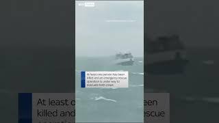 Two Russian tankers wrecked in Black Sea