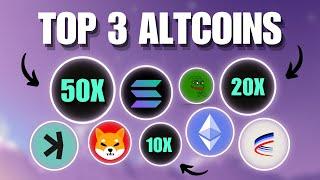 Top 3 Altcoins To Buy Before Bitcoin Hits $100K  (MONEY WILL FLOW INTO THESE CRYPTO NARRATIVES)