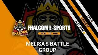 MELISA'S BATTLE GROUP ONE OF THE SQUAD PLAYERS#mobile #mlbb #mobilelegend