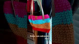 #crochet #bolsadecroche #bag #croche #handmade #fiodemalha