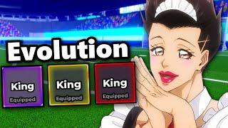 King Style Evolution Showcase (From Epic To Legendary To Mythic) | Blue Lock Rivals
