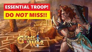 Gems of War Labyrinth Faction Assault! DO NOT MISS THIS TROOP!!