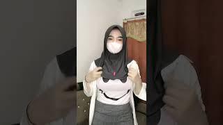 ukhti bermasker#tiktok#akumessy#shorts