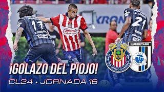 ¡GOLAZO! ¡Qué clase del ‘Piojo’ Alvarado! | Chivas vs Querétaro | J16 Clausura 2024