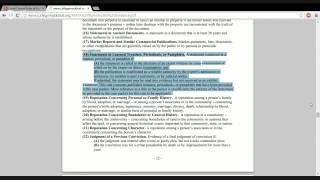 Crash Course Rules of Evidence - Rule 803.18 Learned Treatises