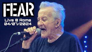 Fear - Live @ Roma ( Full - 04/07/2024)