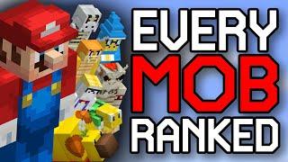 Ranking ALL 80 Minecraft Mobs in the Mario Mash-Up Pack