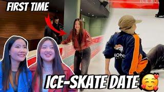 ICE - SKATE DATE FOR THE FIRST TIME ~ Delhi ~ Xorem & Gracy