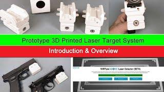 Introducing the Virtuascore Prototype Printed Dryfire Laser Target Shooting Simulator Solution