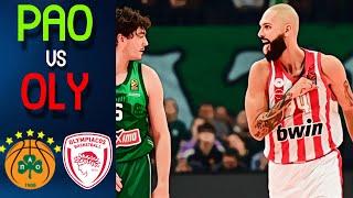 Panathinaikos AKTOR - Olympiacos Piraeus | UNCUT CLUTCH Highlights