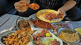 Bittu Da Dhaba Ka Pota Kaleji Aur Chicken Pakoda Aur Mutton Curry | Pathankot Wale Bittu Da Dhaba