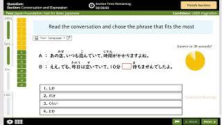 jft basic A2 conversation and expression test part9