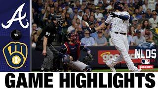 Braves vs. Brewers NLDS Game 1 Highlights (10/8/21) | MLB Highlights